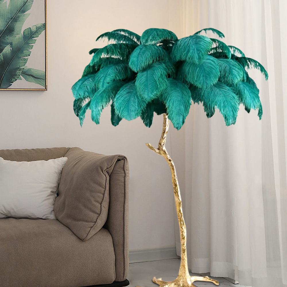 Modern  Feder-Stehlampe für Wohnzimmer