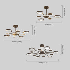 Modern Pendelleuchte Acryl Schwarz Schlafzimmer