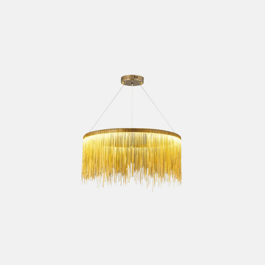Moderne Pendelleuchte LED Silber/Rosegold Schlaf/Wohnzimmer