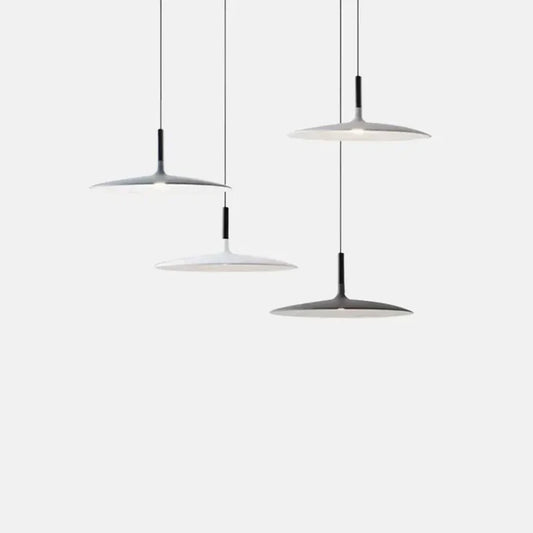 Morandi Pendelleuchte LED Kuppel Metall Schwarz 