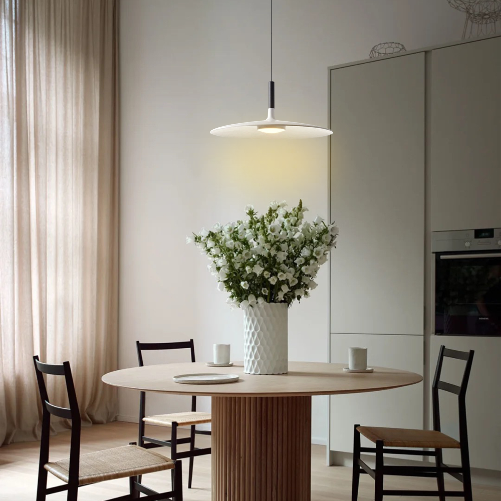 Morandi Pendelleuchte LED Kuppel Metall Weiß-bequemes Licht