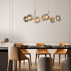 Gold Pendelleuchte für Esszimmer