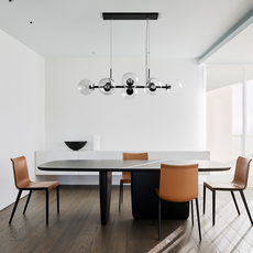 Schwarz Pendelleuchte für Esszimmer