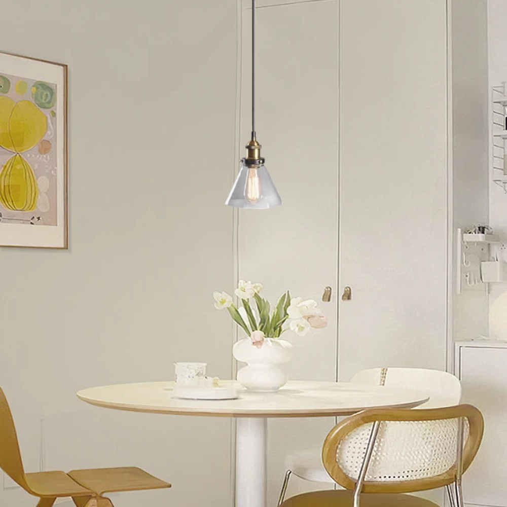 Industriell LED Pendelleuchte B Klar fuer stillvolle und angenehme Beleuchtung