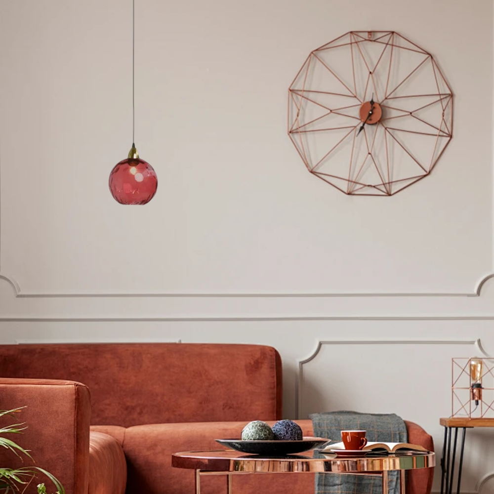Modern Pendelleuchte LED Glaskugel Ess/Wohnzimmer