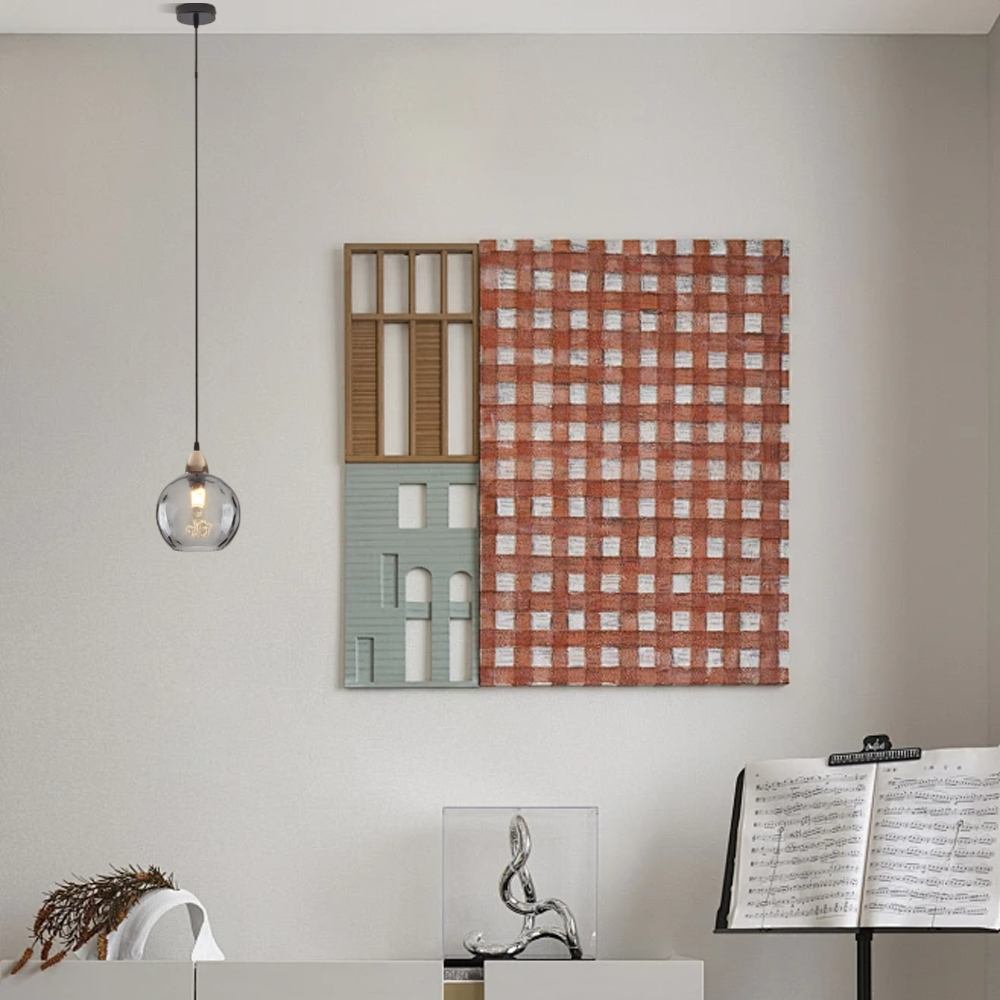 Modern Pendelleuchte LED Glaskugel Ess/Wohnzimmer