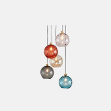 Modern Pendelleuchte LED Glaskugel Ess/Wohnzimmer