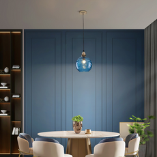 Modern Pendelleuchte LED Glaskugel Ess/Wohnzimmer