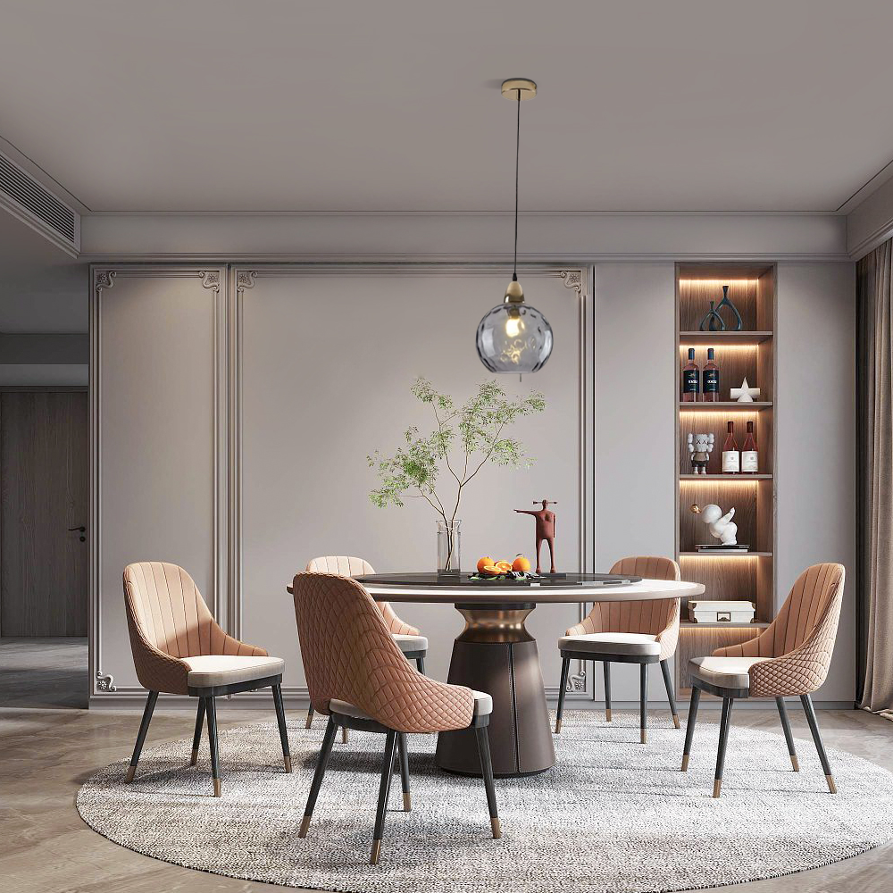Modern Pendelleuchte LED Glaskugel Ess/Wohnzimmer