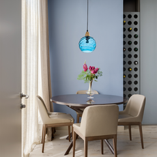 Modern Pendelleuchte LED Glaskugel Ess/Wohnzimmer