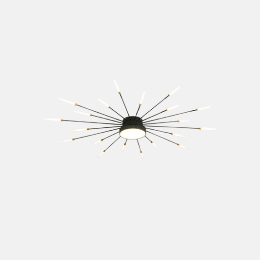 Moderne Deckenleuchte LED Feuerwerk Metall 