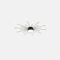 Moderne Deckenleuchte LED Feuerwerk Metall 