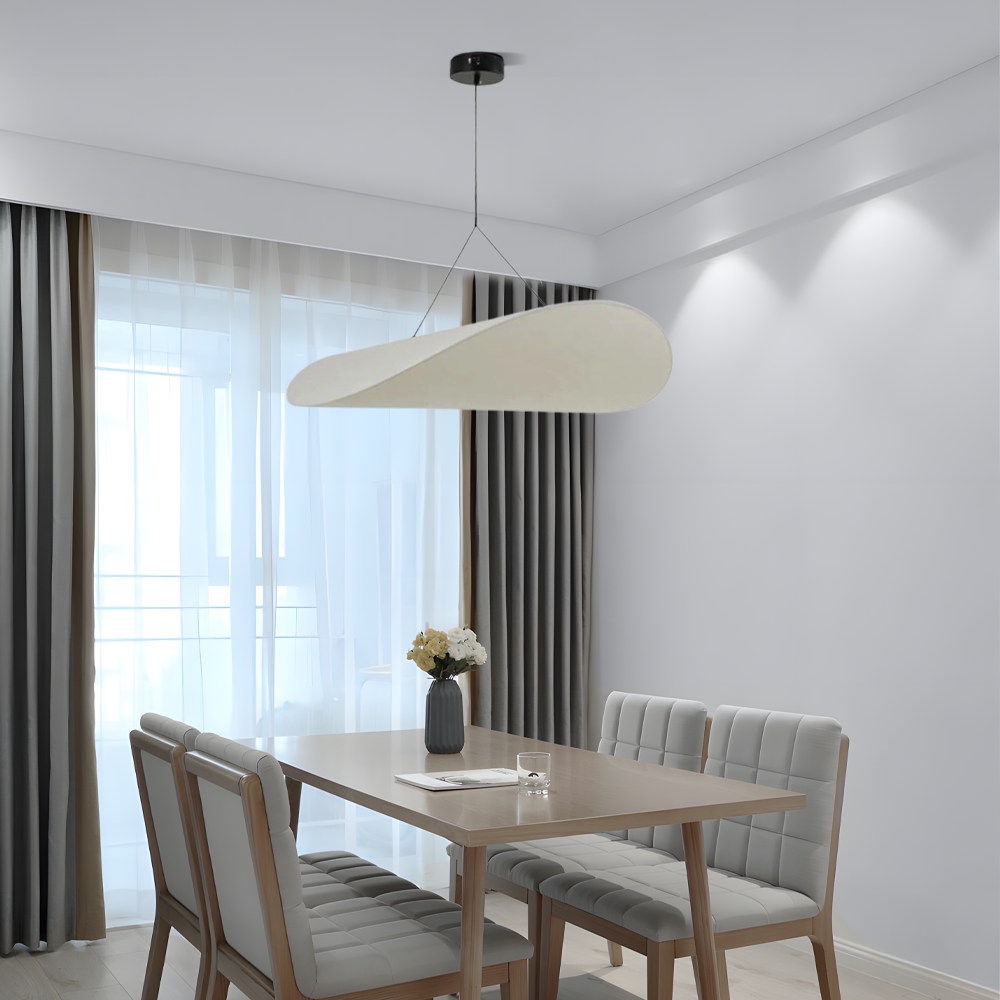 Moderne Pendelleuchte LED mit makellose weiße Schirm
