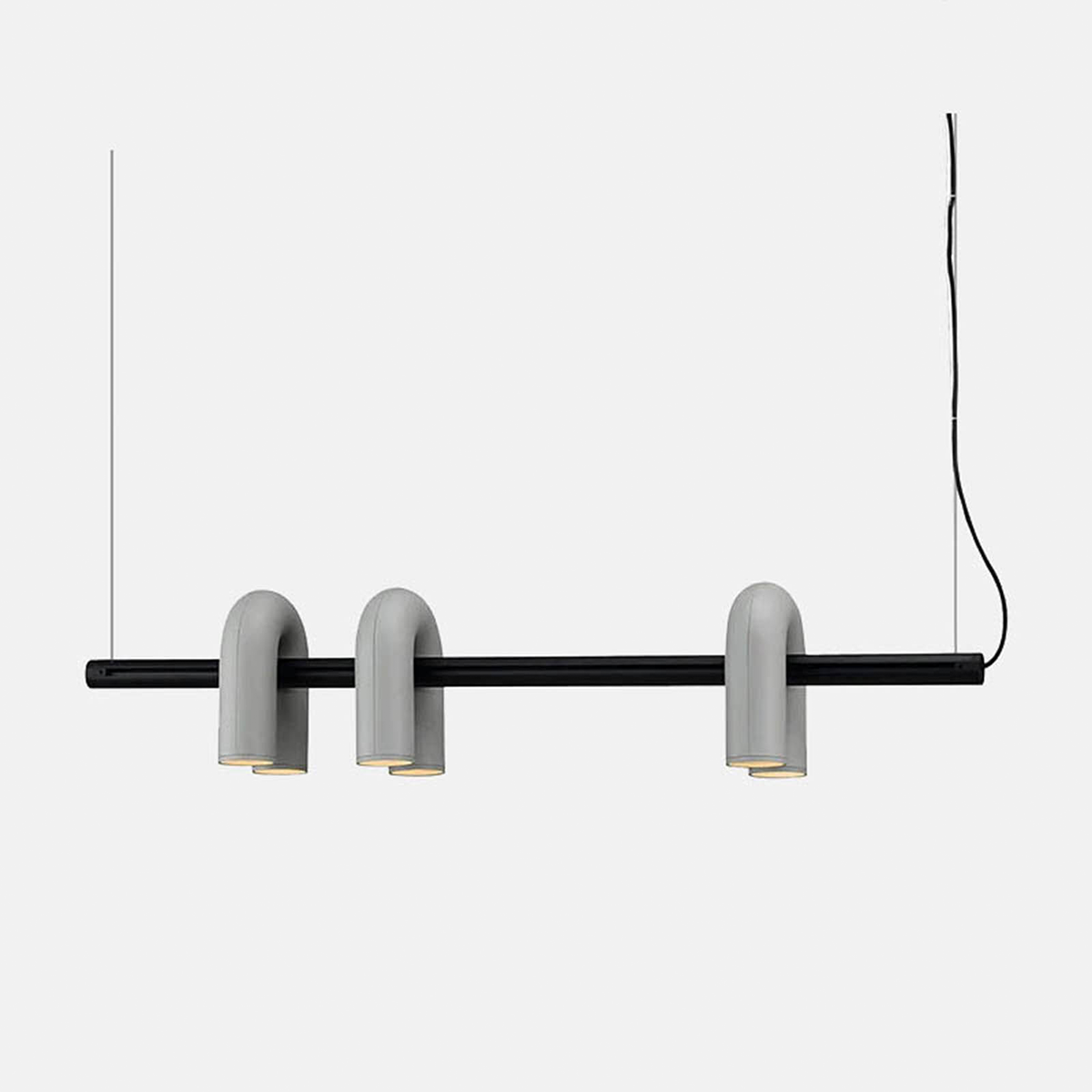 Minimalistisch Pendelleuchte LED Linear 4 Farben Metall KücheInsel