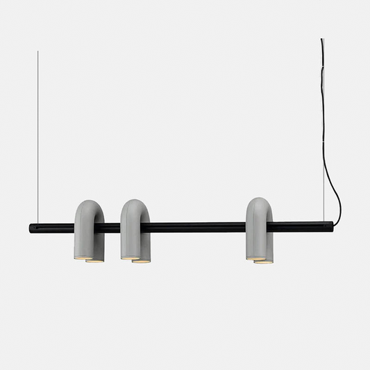Minimalistisch Pendelleuchte LED Linear 4 Farben Metall KücheInsel