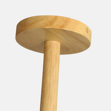 Modern Kronleuchter LED Sprudelnd Holz/Glas Klar Wohnzimmer