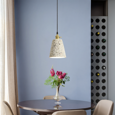 Nordic Pendelleuchte LED Metall Zement 