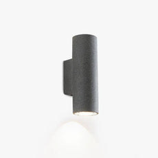 Minimalistische Außenwandleuchte LED Schwarz/Weiß Flur/Balkon/Garten