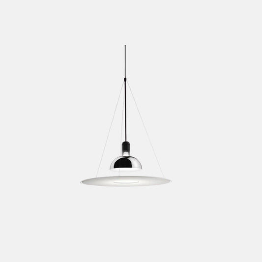 Minimalistisch Pendelleuchte Metall Chrom Wohnzimmer
