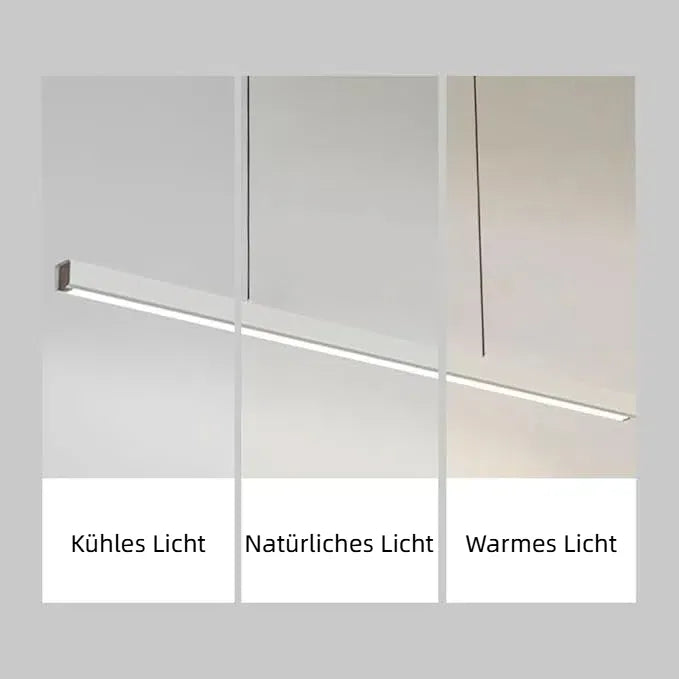 pendelleuchte dimmbar über dem Esstisch