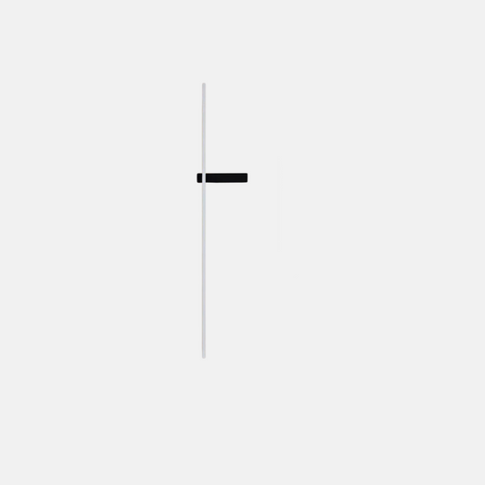 Minimalistische Wandleuchte LED Linear Metall Rot Schlaf/Wohnzimmer