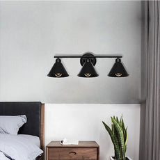 Minimalistisch Wandleuchte Metall Schwarz badezimmer