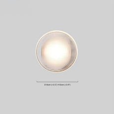 Modern Wandlampe Acryl Schwarz Flur