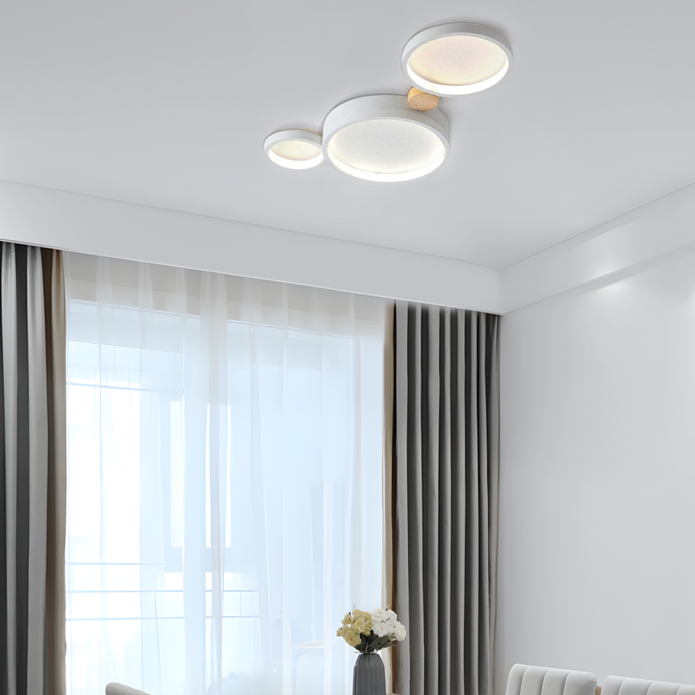 LED Weiß Deckenleuchte fürs Wohnzimmer