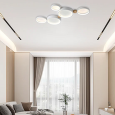 LED Weiß Deckenleuchte fürs Wohnzimmer