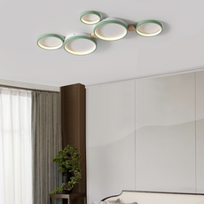 Grün LED Deckenleuchte fürs Esszimmer