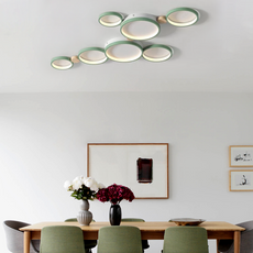 Grün LED Deckenleuchte fürs Esszimmer