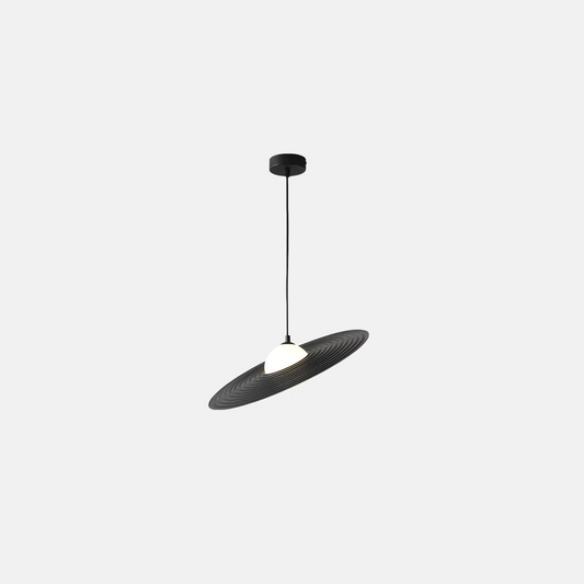 Moderne Pendelleuchte Schwarz/Weiß Metall Suacer Wohnzimmer