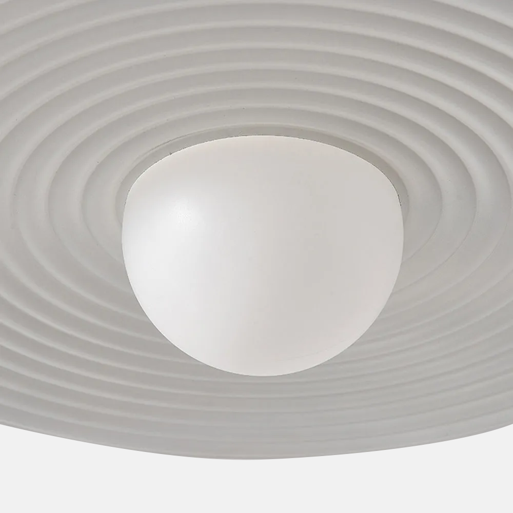 Moderne Pendelleuchte Schwarz/Weiß Metall Suacer Wohnzimmer
