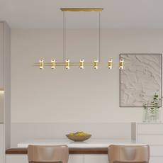 Modern Pendelleuchte LED Schwarz Fernbedienung Wohnzimmer