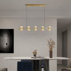 Modern Pendelleuchte LED Schwarz Fernbedienung Wohnzimmer