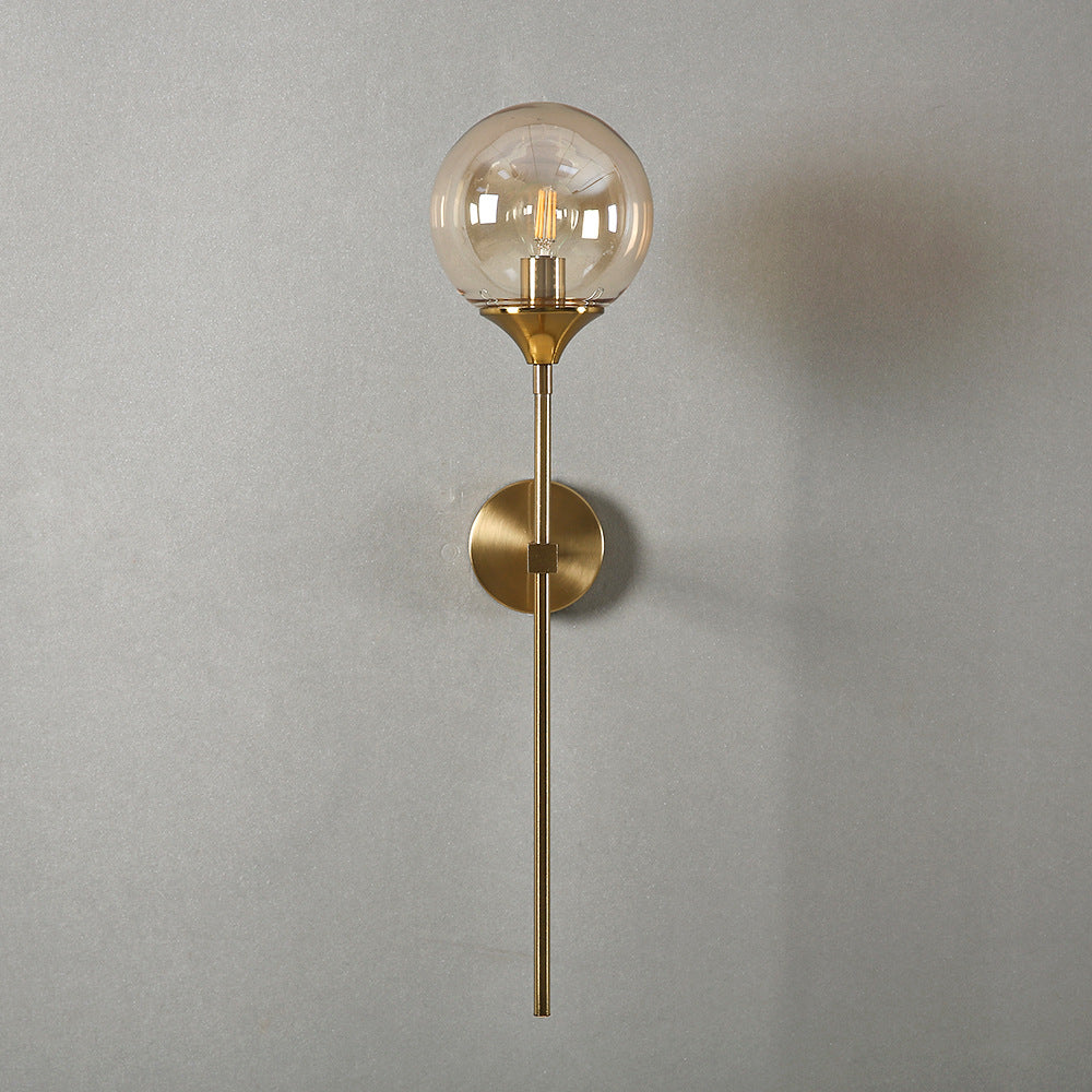 Modern Wandlampe Metall Rauchgrau Schlafzimmer
