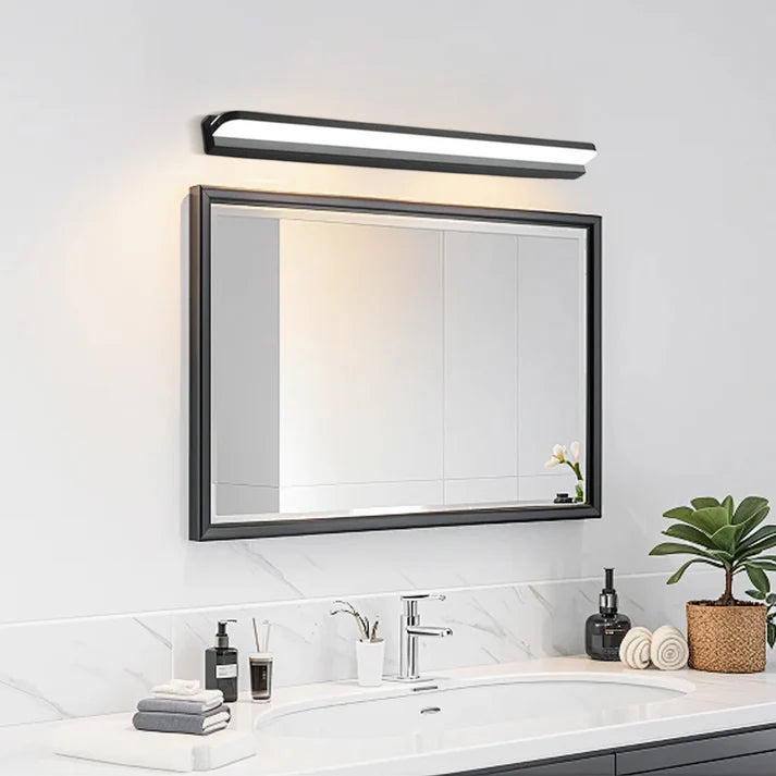 Modern Wandlampe Metall Schwarz Badezimmer