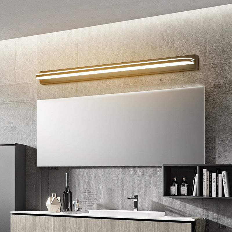 Modern Wandlampe Metall Schwarz Badezimmer