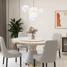 Moderne Pendelleuchte Metall Klar Esszimmer