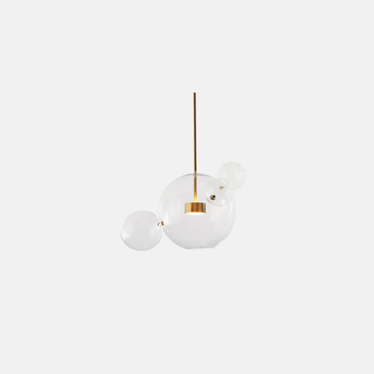 Moderne Pendelleuchte Metall Klar Esszimmer