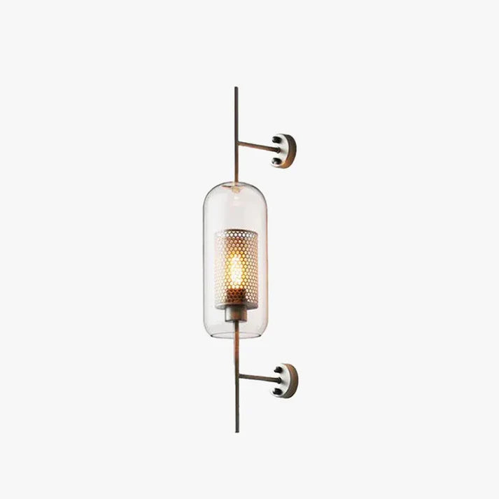 Modern Wandlampe Metall Silber Schlafzimmer