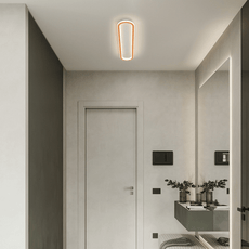Moderne Deckenleuchte Rechteckig-Kühles Licht-Rosa Gold-Kombination von Aussehen und Funktionalität