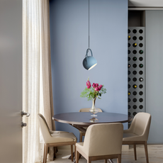 Blau Pendelleuchte geeignet für Esszimmer