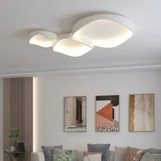 Modern Deckenleuchte Metall Weiß Schlafzimmer