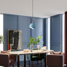 Blau Pendelleuchte geeignet für Esszimmer