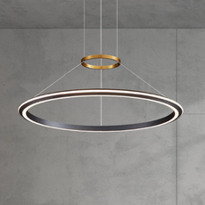 Modern Pendelleuchte Acryl Schwarz Kücheninsel