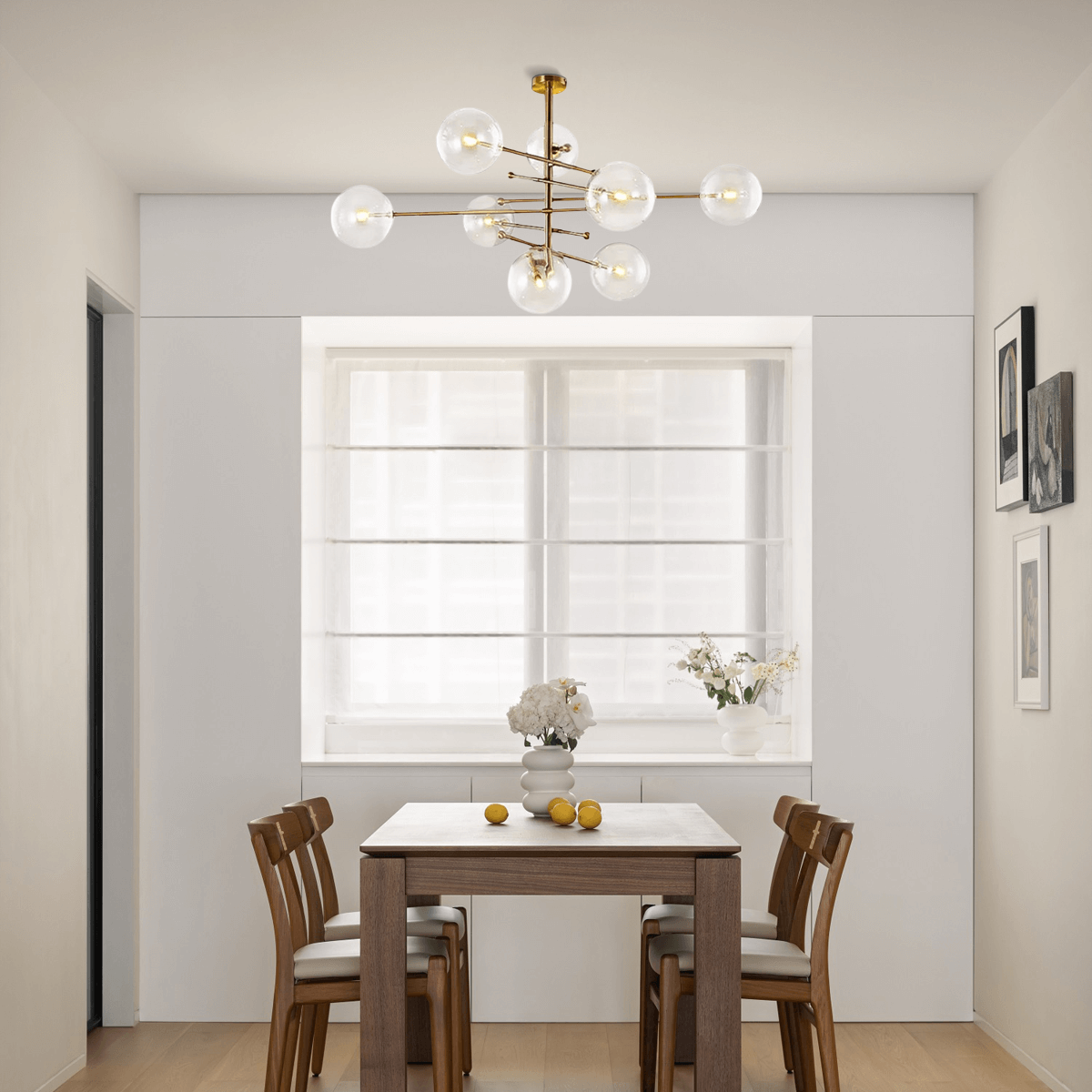 Moderne Pendelleuchte  LED Glas Schwarz Wohn/Esszimmer