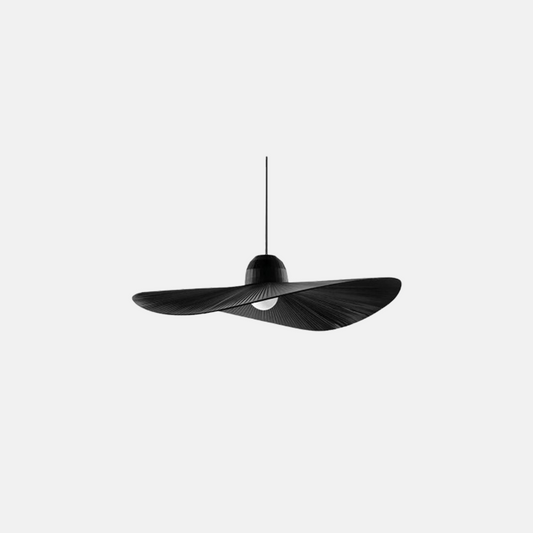 Modern Pendelleuchte LED Kappenförmig Weiß/Schwarz Stoff Kücheinsel