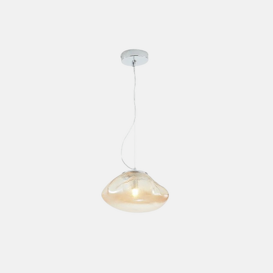 Art Deco Pendelleuchte LED Geometrisch Glas 3 Farben Esszimmer