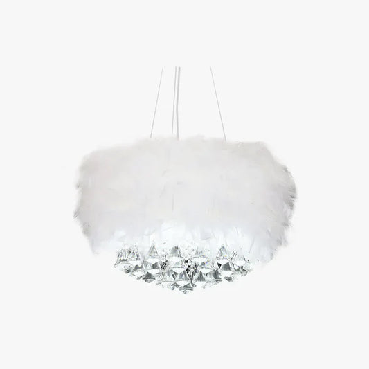 Modern Pendelleuchte Metall Weiß Esszimmer
